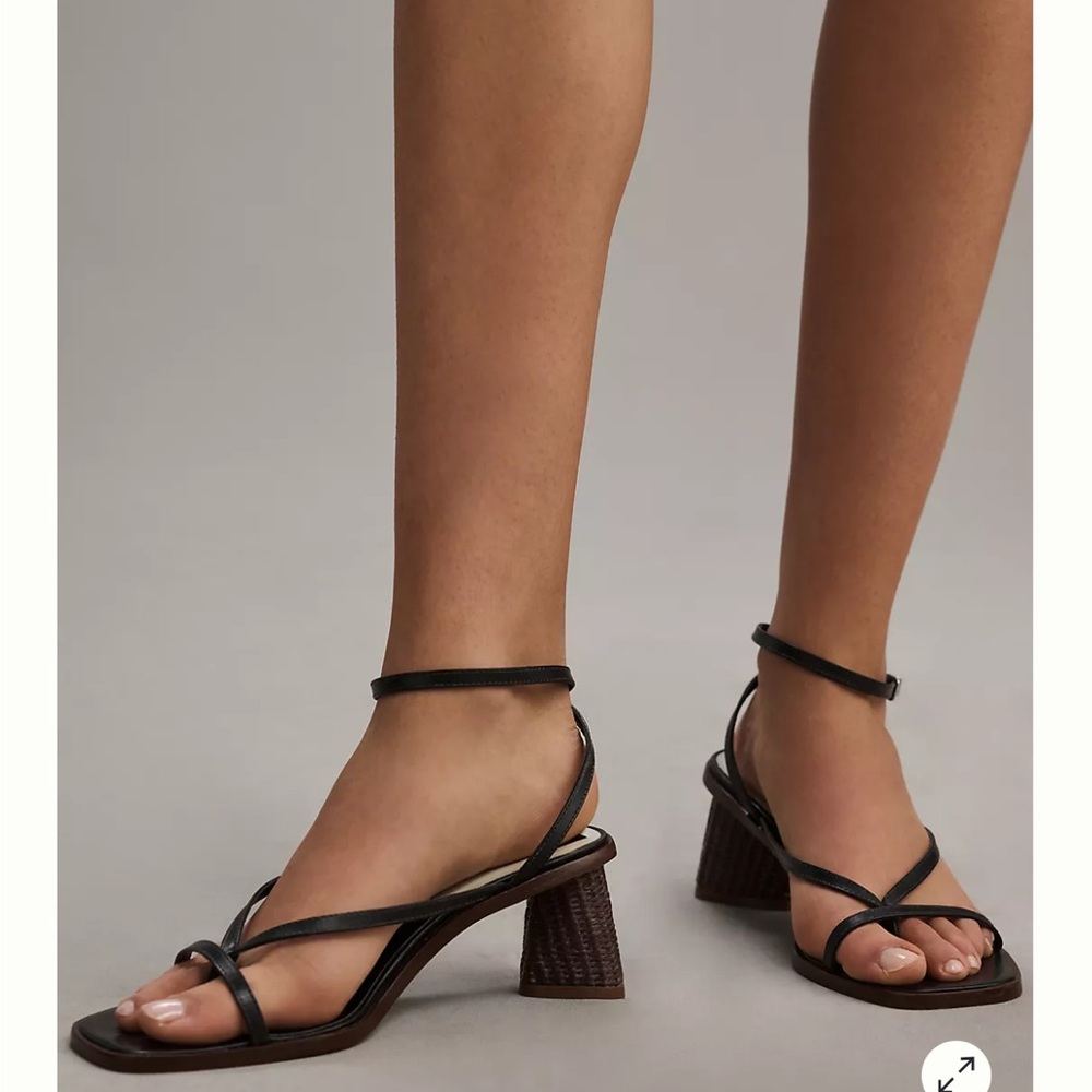 Dolce Vita Black Strappy Heels